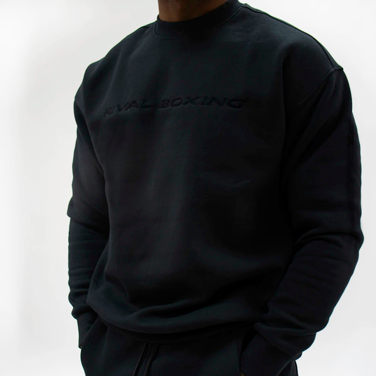 Oversized crewneck sweater online