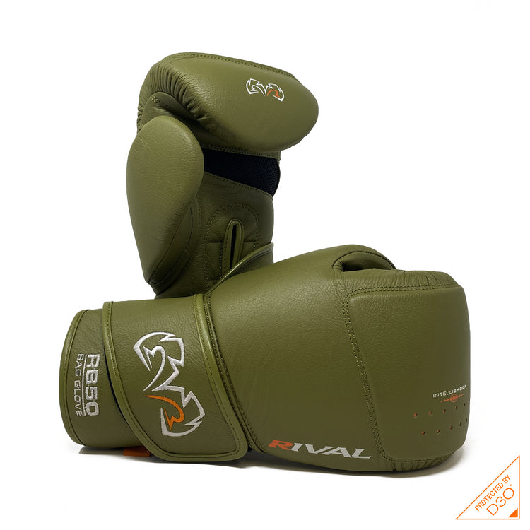 Rival(ライバル)D3O Intelli-shock コンパクト・バッグ・グローブ RB50-/ブラックボクシング・格闘技用品 ボックスエリート