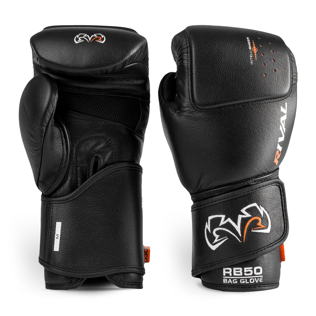 RIVAL ボクシンググローブ RB50 RB50 Intelli-Shock Compact Bag Gloves – Rival Boxing Gear UK