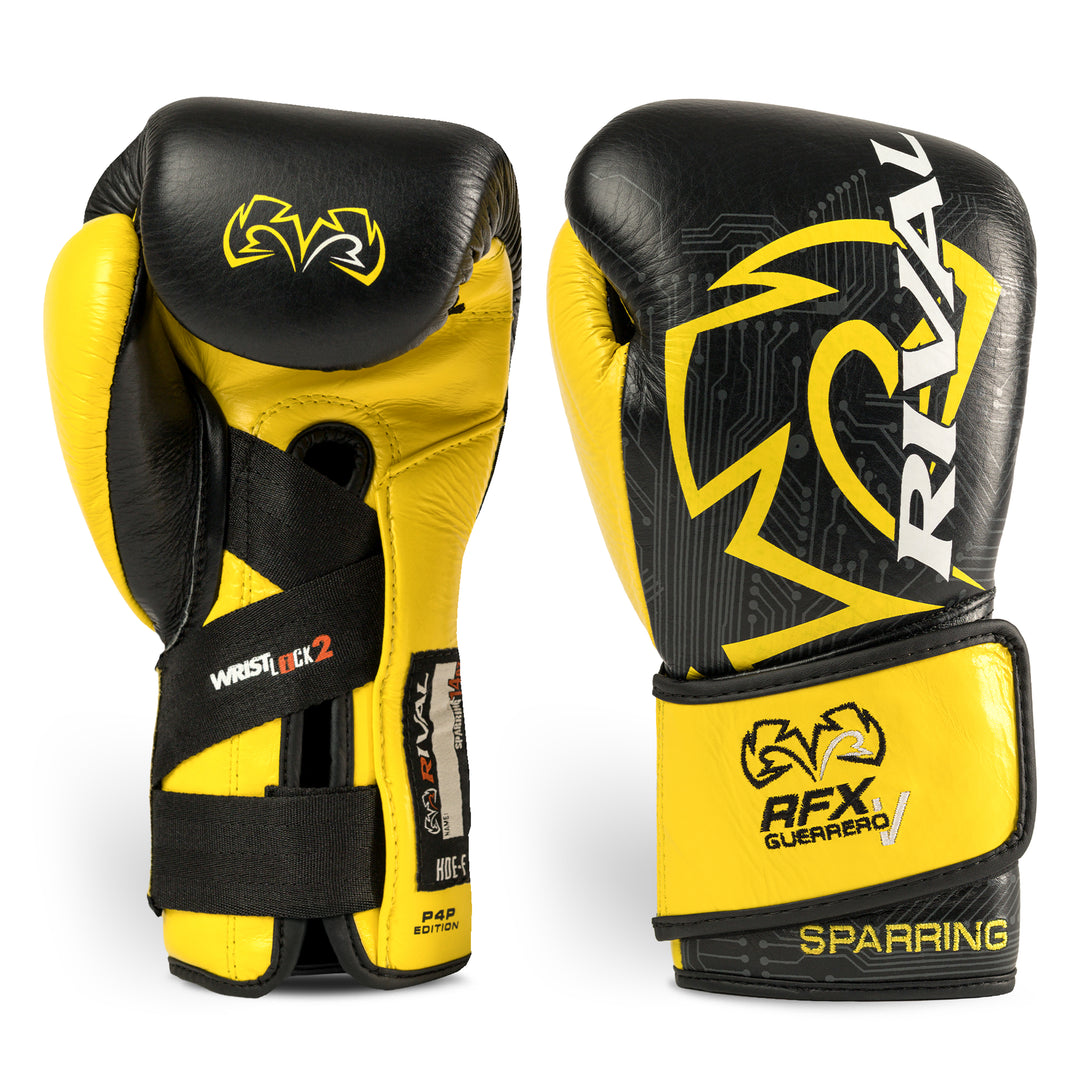 RFX-Guerrero-V Sparring Gloves P4P Edition – Rival Boxing Gear UK