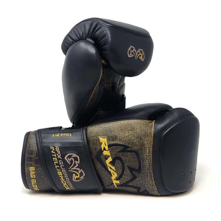 RIVAL INTELLISHOCK バッググローブ8oz 【中古】 RFX-Guerrero Intelli-Shock Bag Gloves Croc Skin Edition