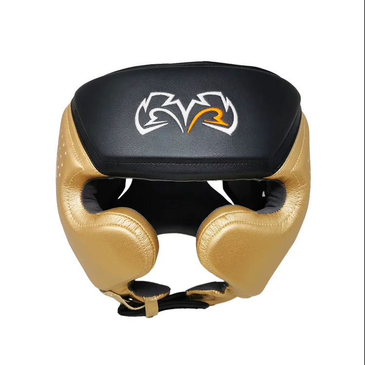 Rival RHG10 ヘッドギア XL ブラック/ホワイト RHG10 Intelli-Shock Training Headgear – Rival Boxing Gear