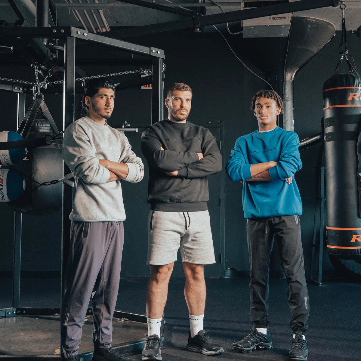 Fleece Oversized Crewneck Sweater – Rival Boxing Gear UK