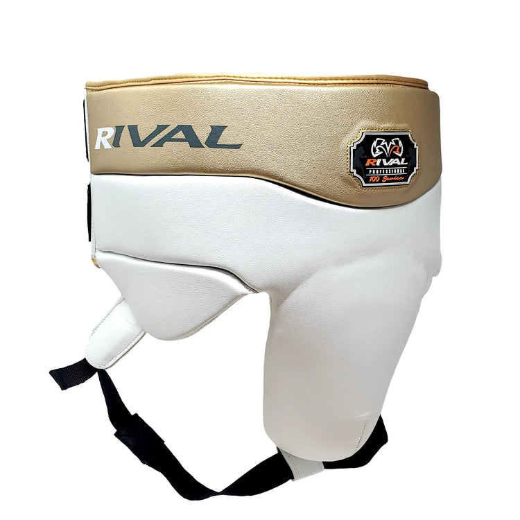 RIVAL RNFL100 Professional No-Foul Groin Protector – Dual Waist Straps, Ultra-Lightweight, Microfiber PU – For Boxing & MMA